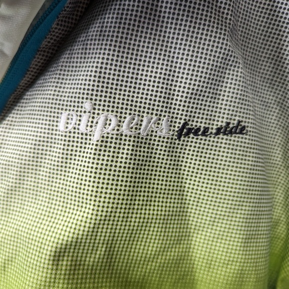 German waterproof winter / Ski jacket size 6 multicolor breathable material - Picture 5 of 10